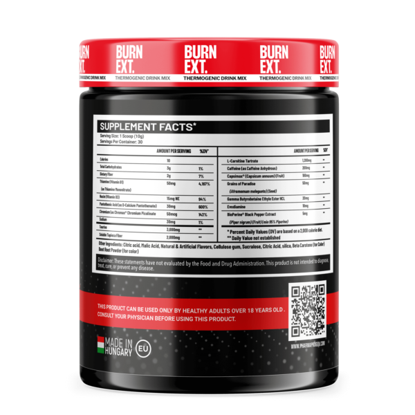 BURN EXT. THERMOGENIC DRINK MIX - Image 2